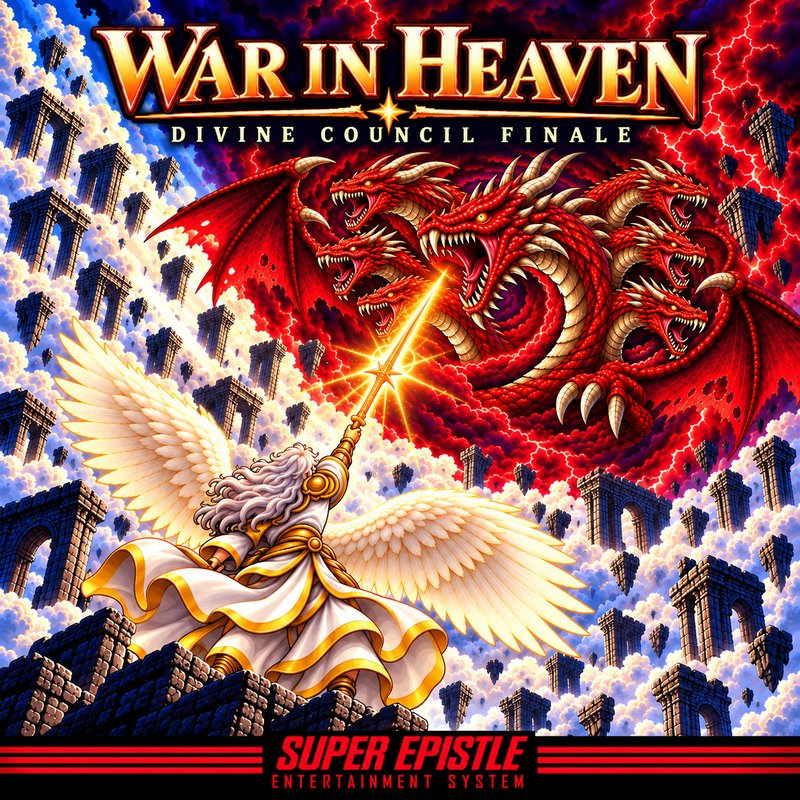 War in Heaven: Divine Council Finale &mdash; game cover art